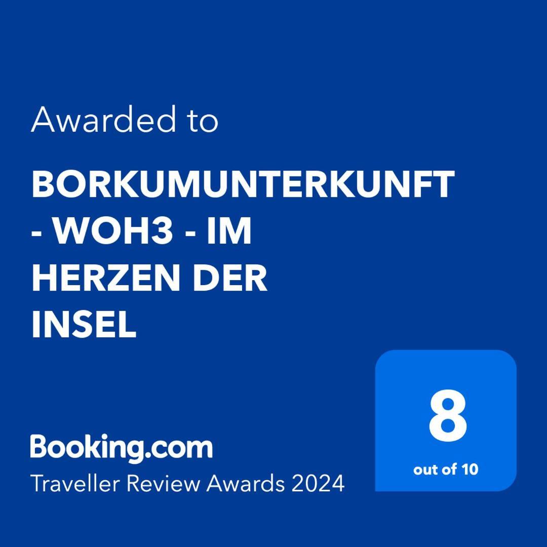 Borkumunterkunft - Woh3 - Im Herzen Der Insel Esterno foto